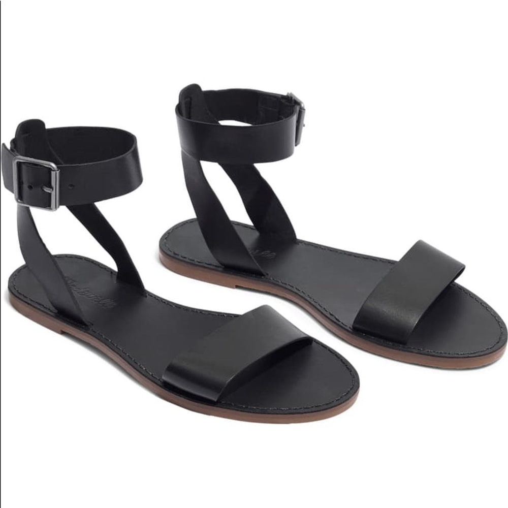 Madewell The Boardwalk Ankle-Strap Sandals